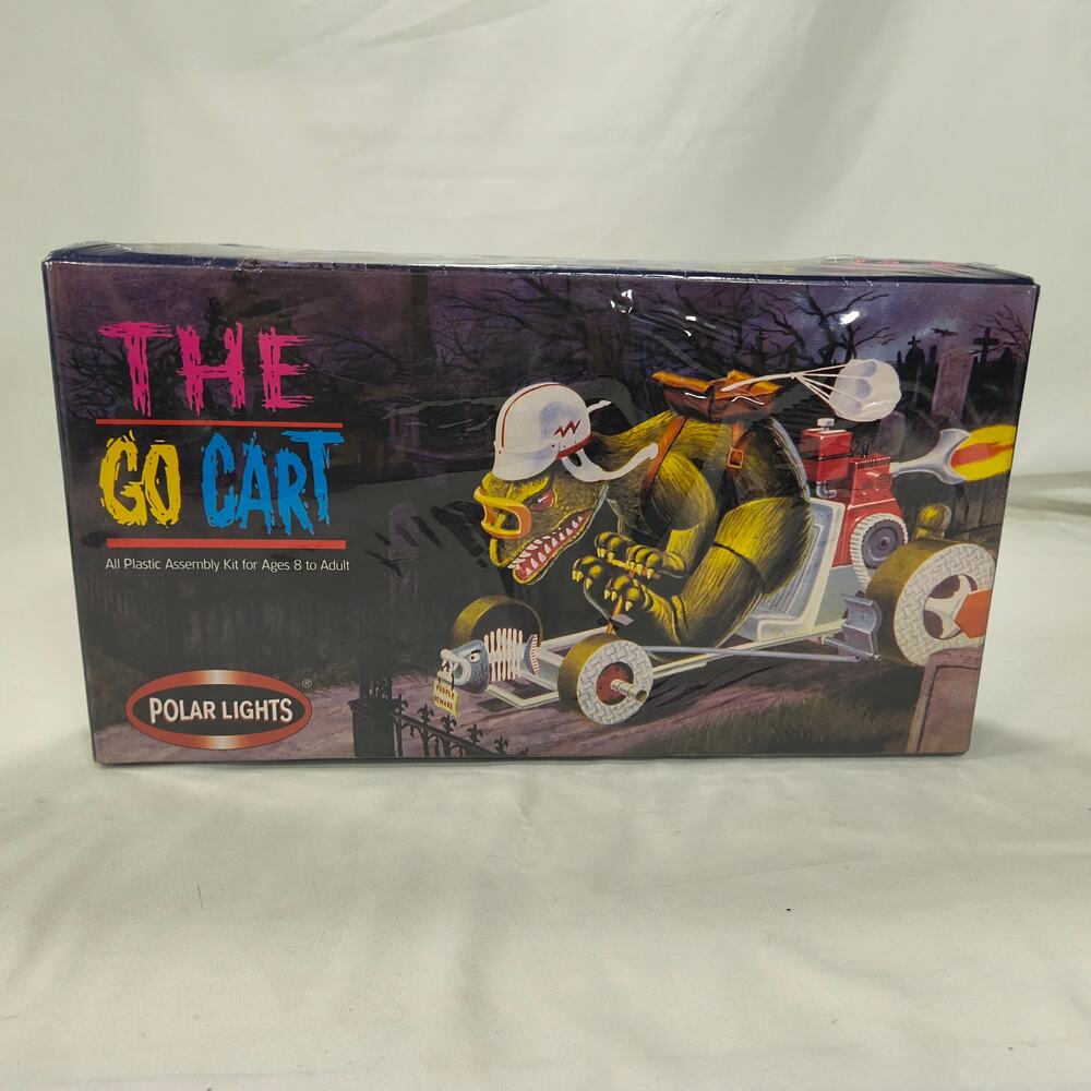 Polar Lights The Go Cart Model Kit New In Box Still Sealed 1999